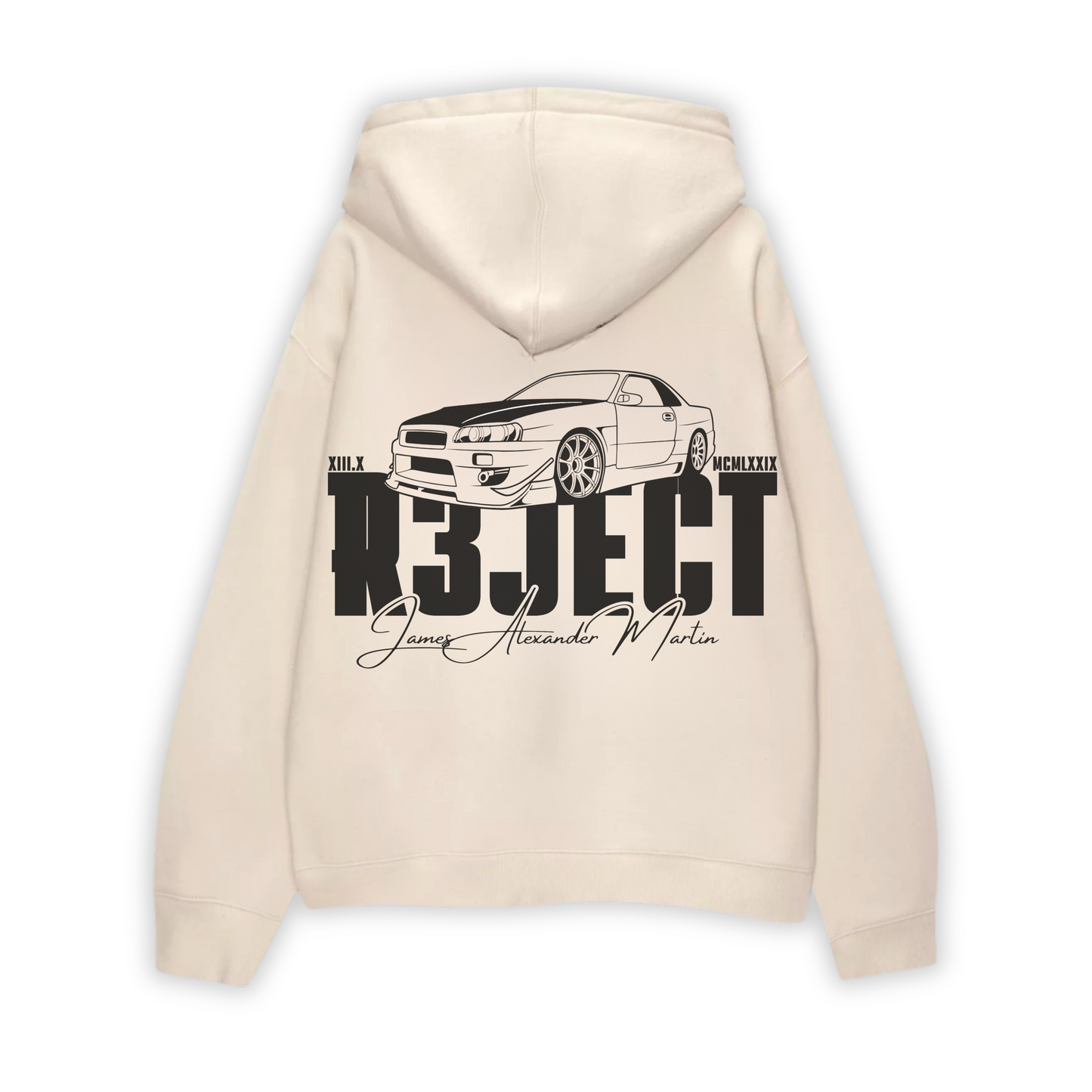 R3JECT J.A.M Skyline Sand Hoodie