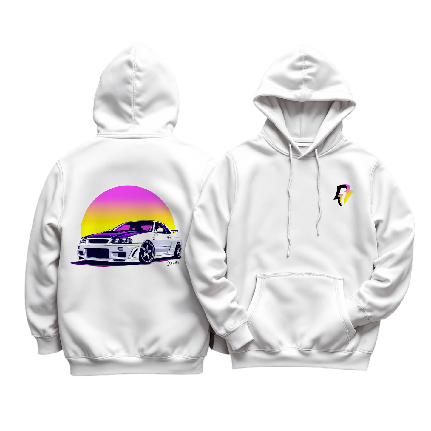 J.Lowton R34 Skyline Anniversary Hoodie