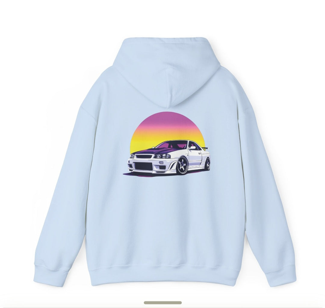 J.Lowton R34 Skyline Anniversary Hoodie