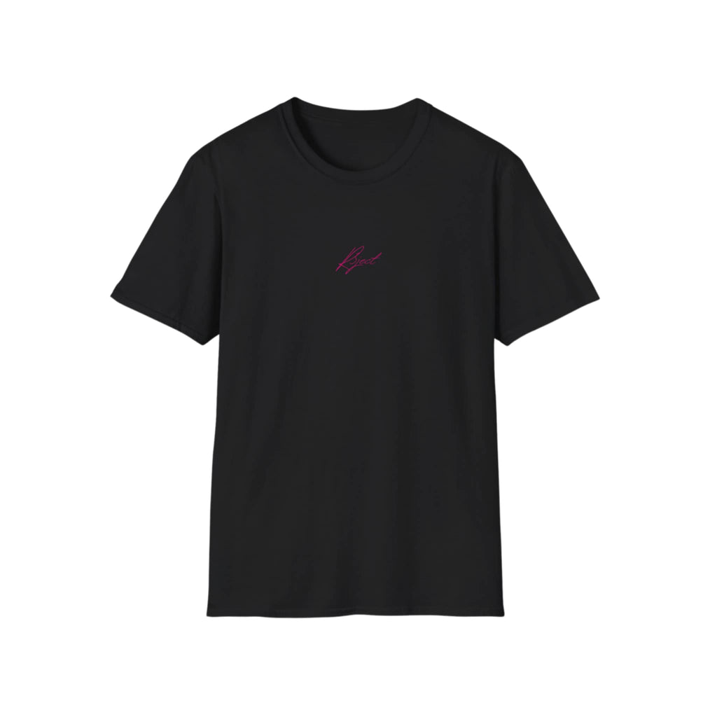 R3ject Pink Signature T-Shirt - Black