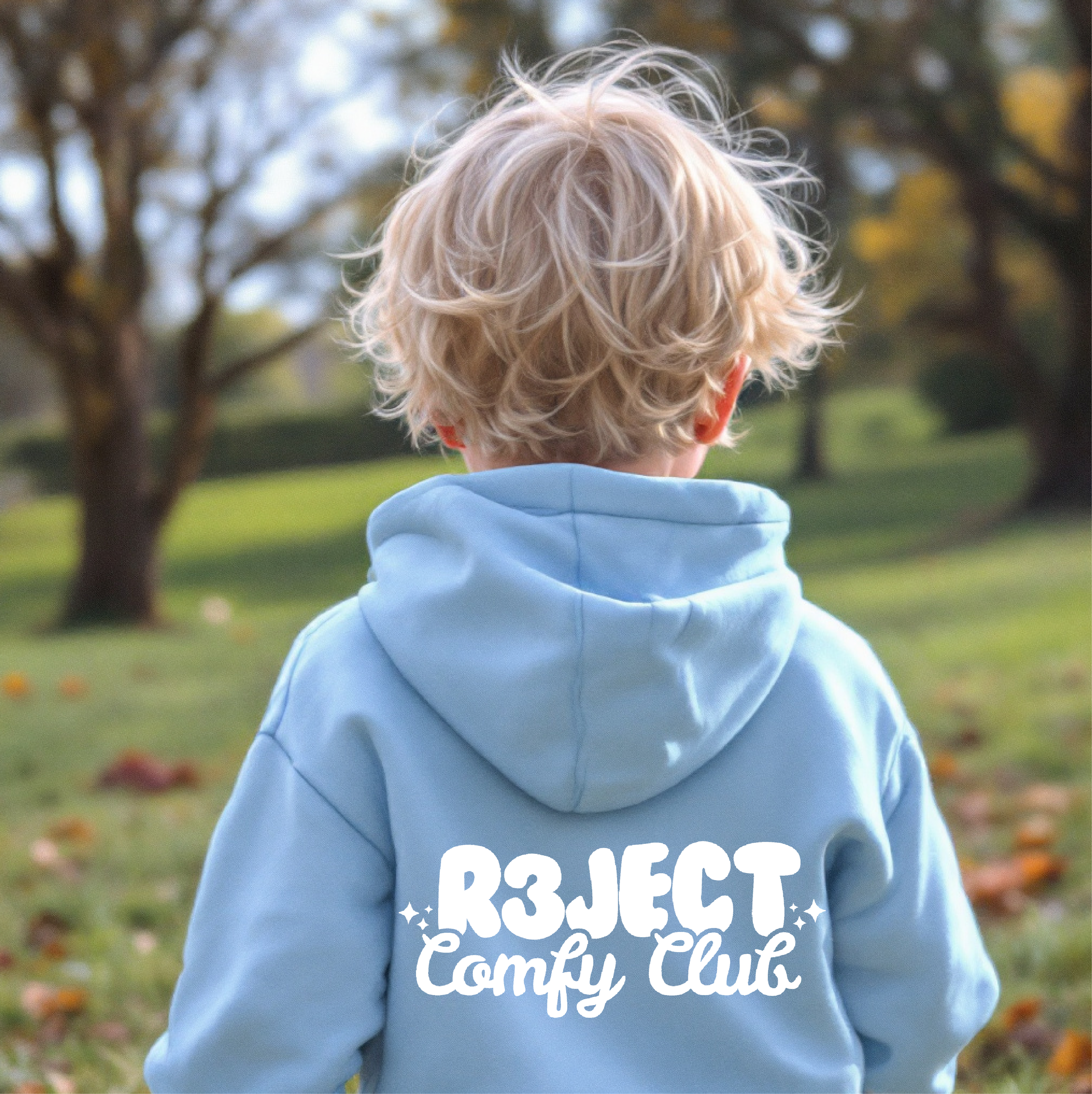 R3JECT Comfy club hoodie - Mini Kids