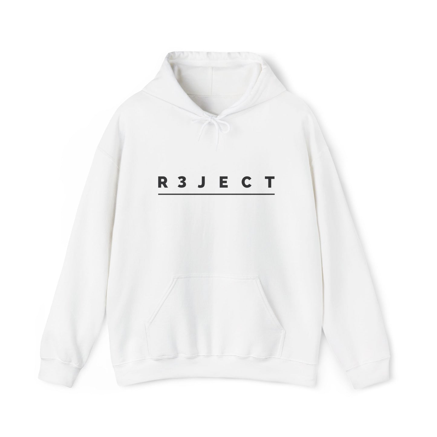 R3JECT Slogan Hooded Sweatshirt