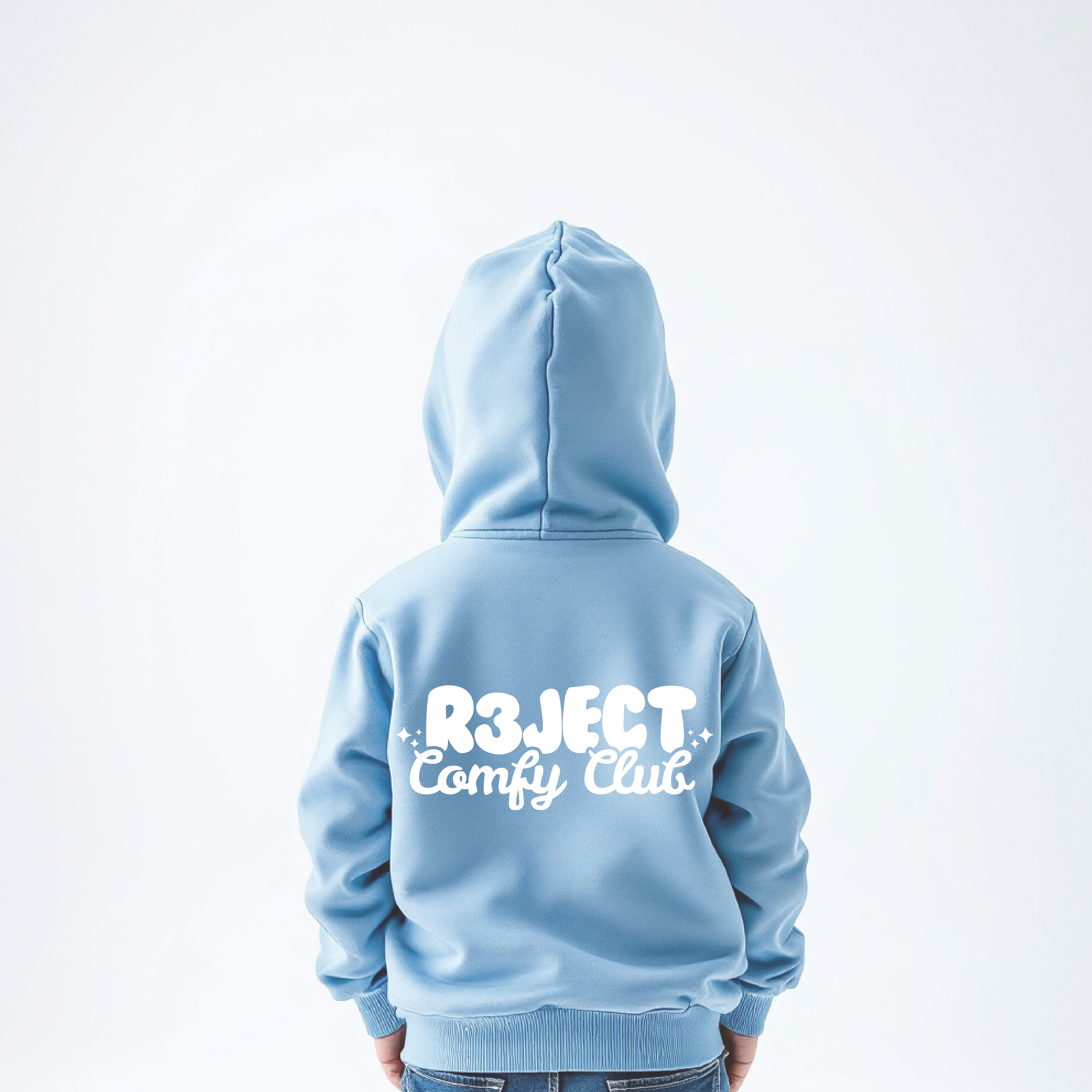 R3JECT Comfy club hoodie - Mini Kids