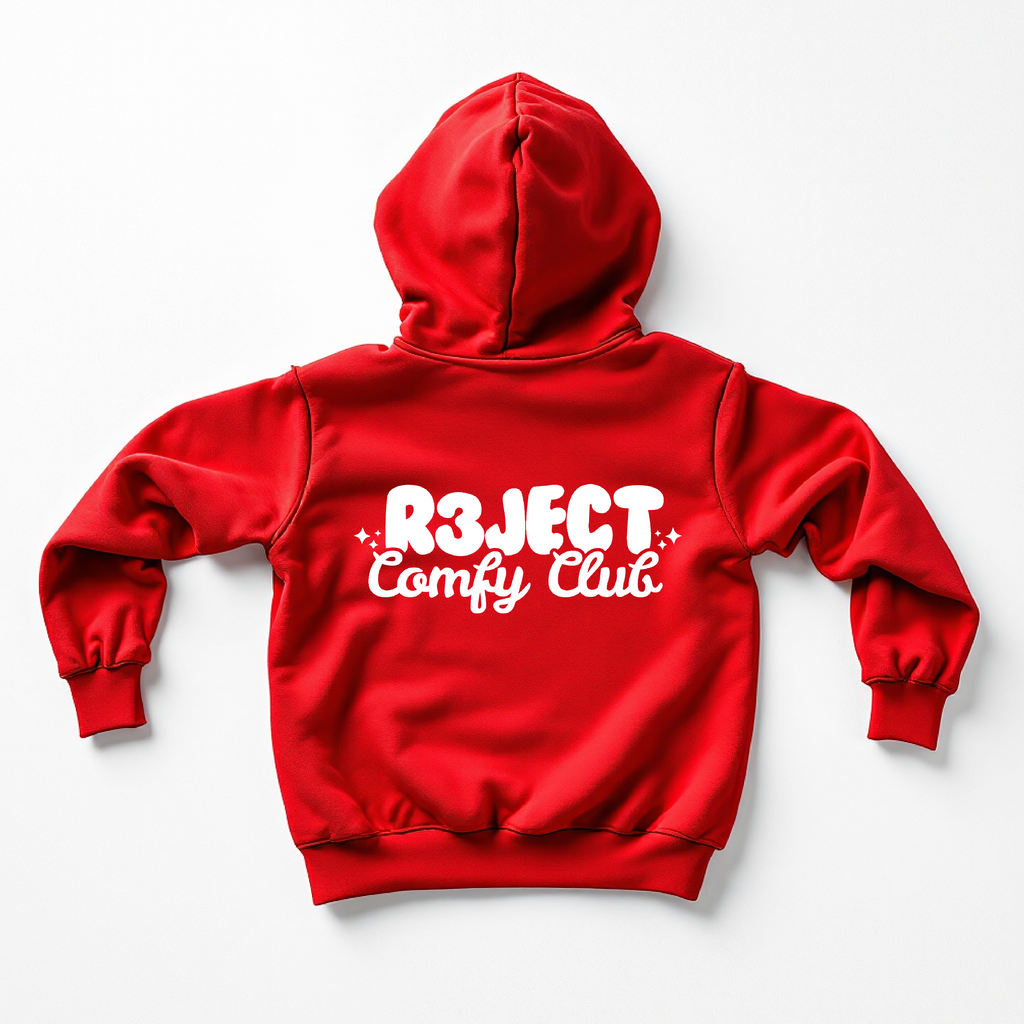 R3JECT Comfy club hoodie - Mini Kids