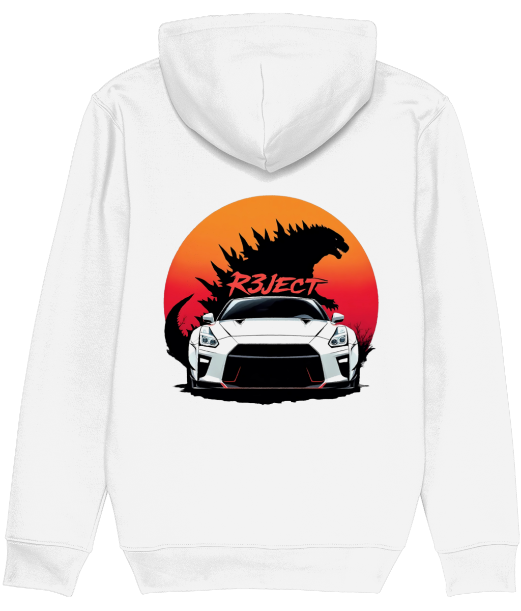 Sunset ZILLA Hoodie - White