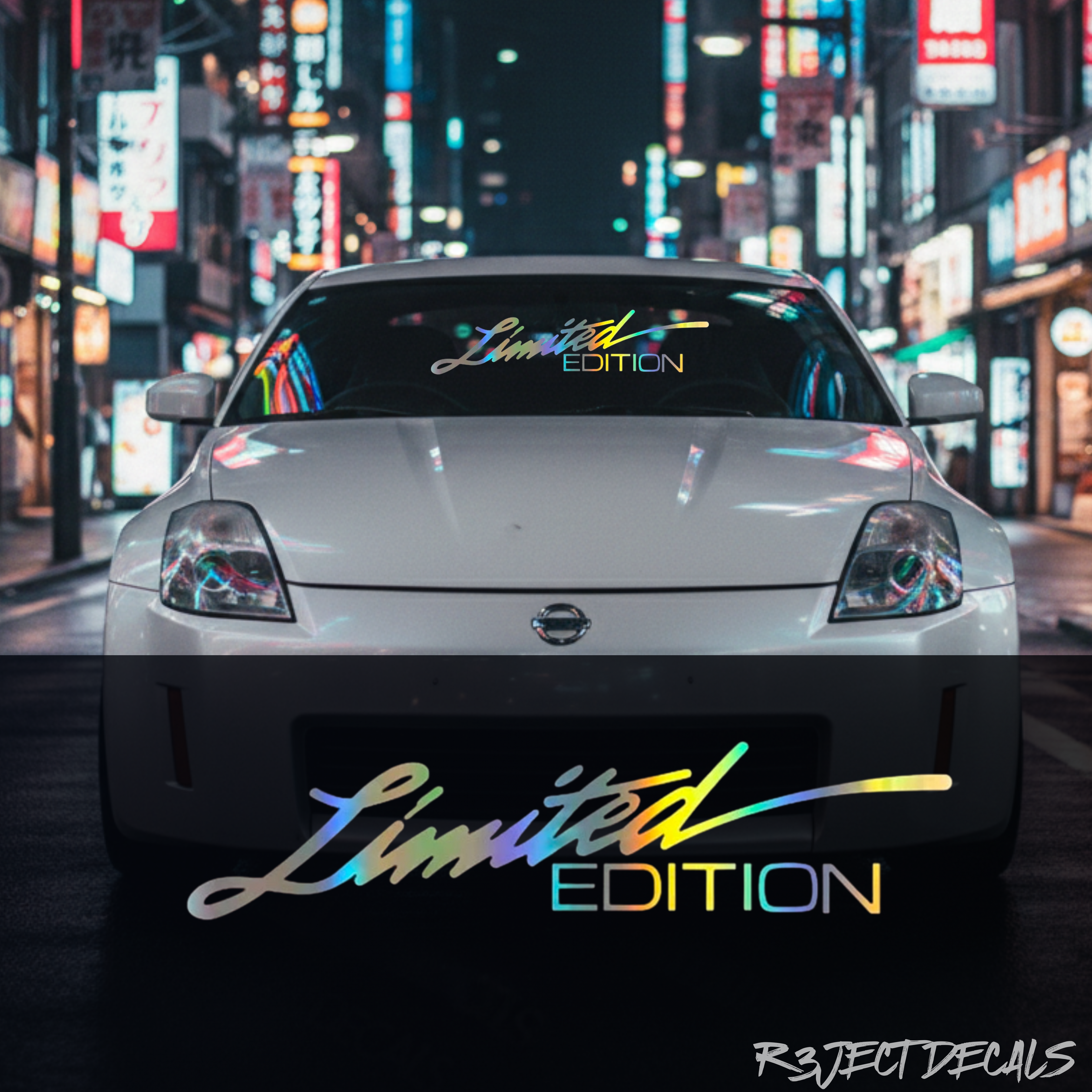 Limited Edition Car Sticker