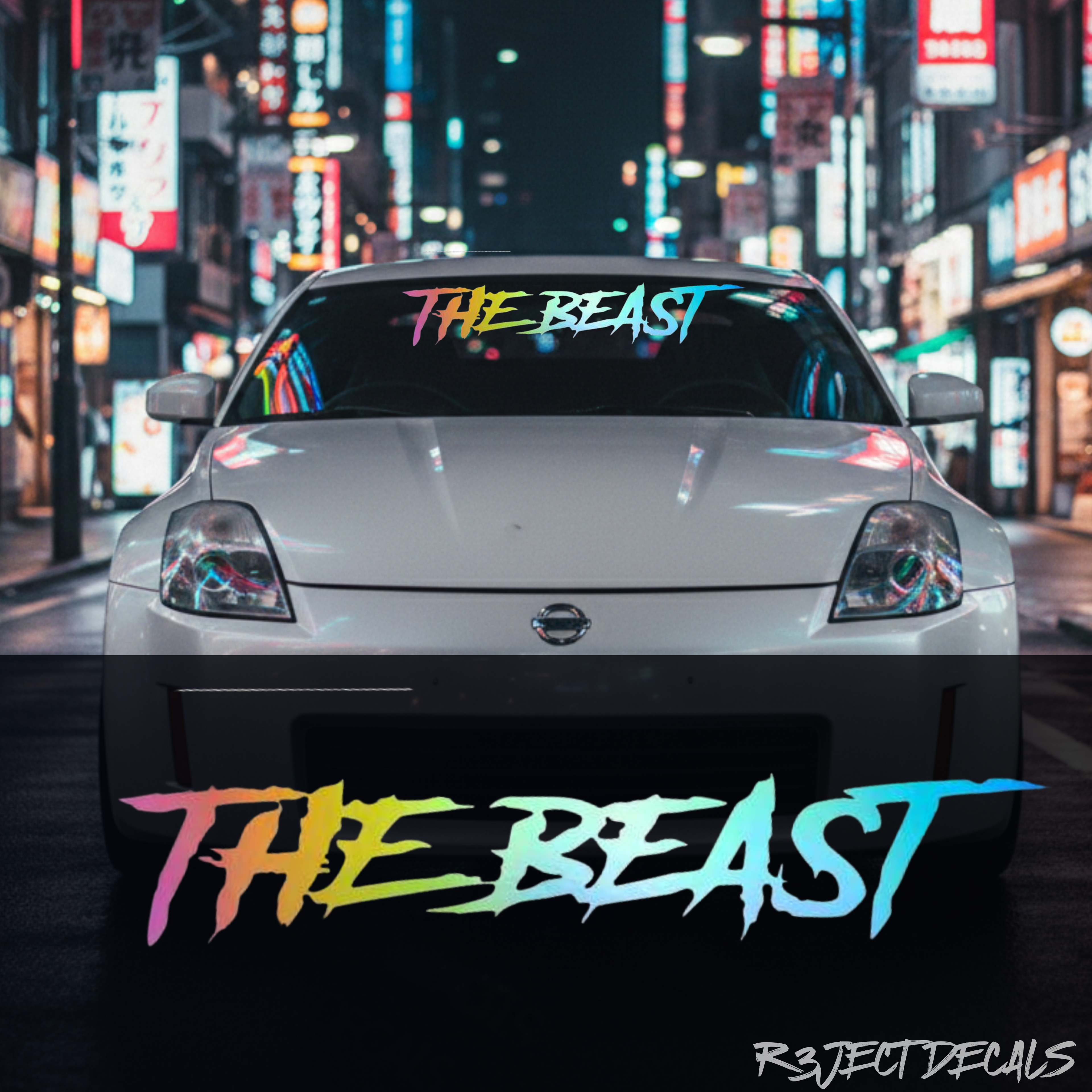 The Beast Car Sticker
