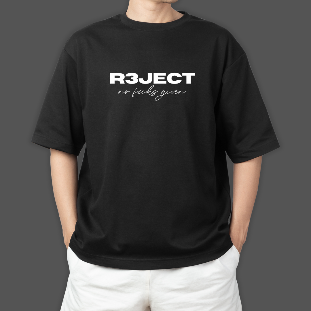 No Fxcks Given Tee Black
