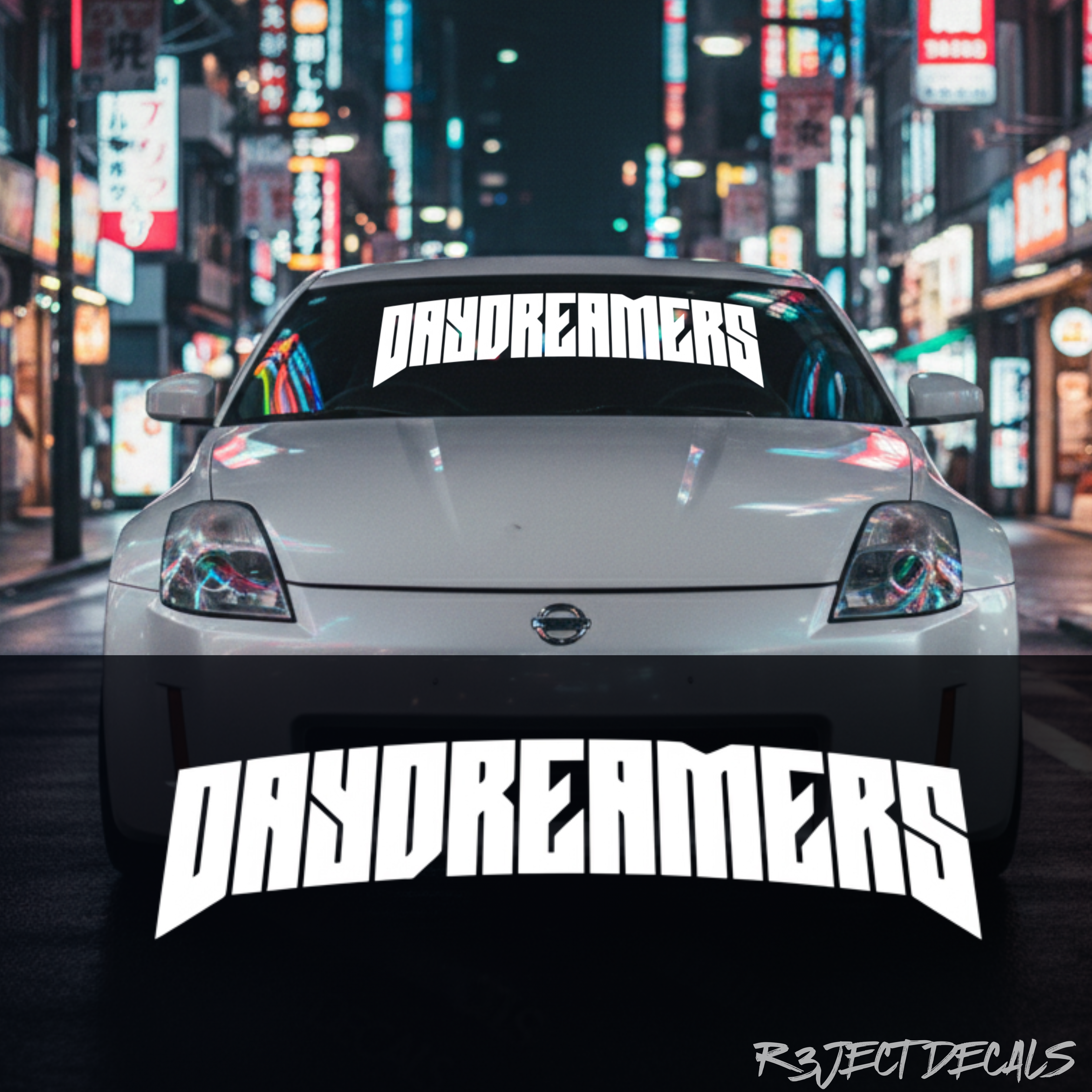 Day Dreamers Car Sticker
