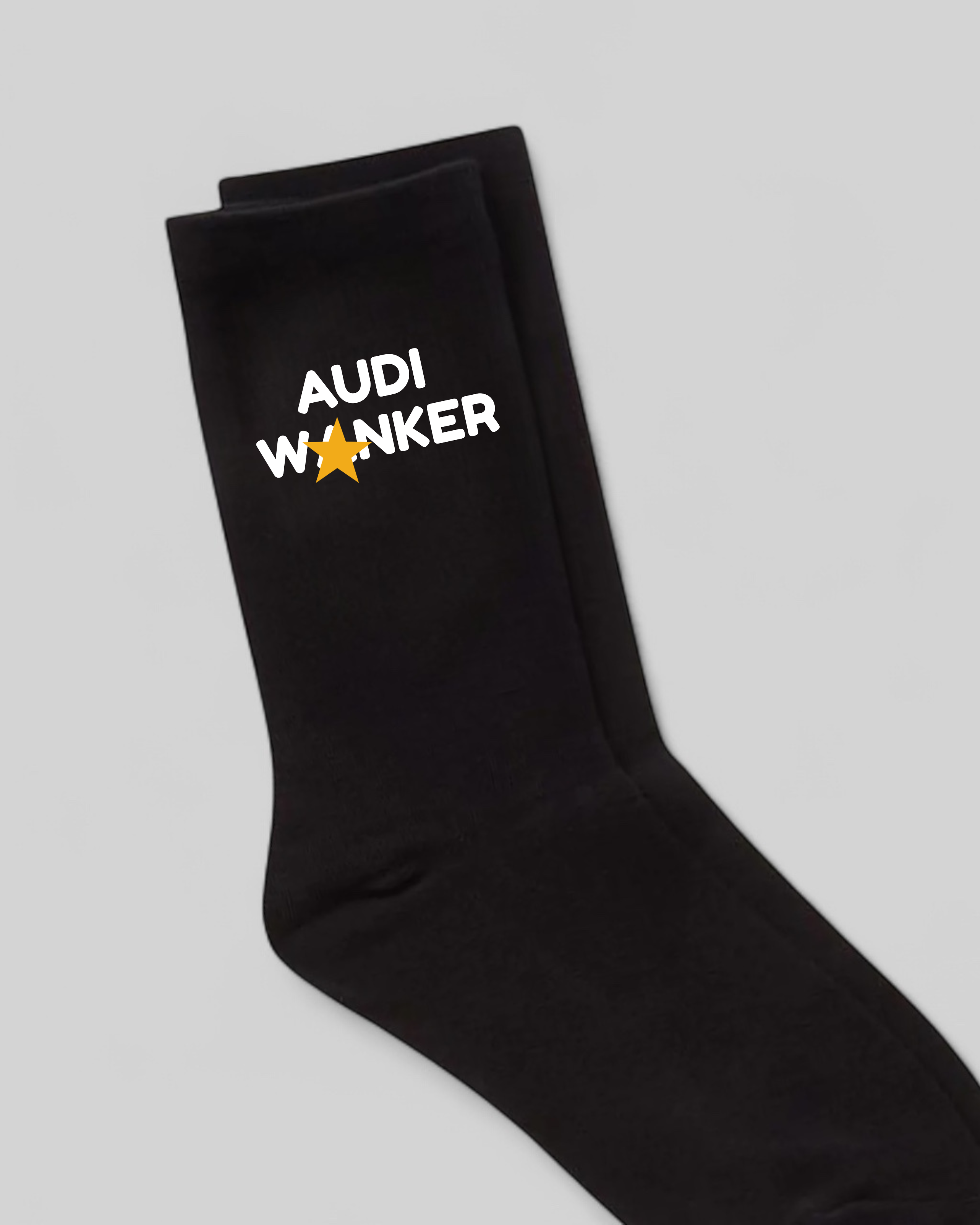 Personalized W*nker Socks – Add Your Car Make