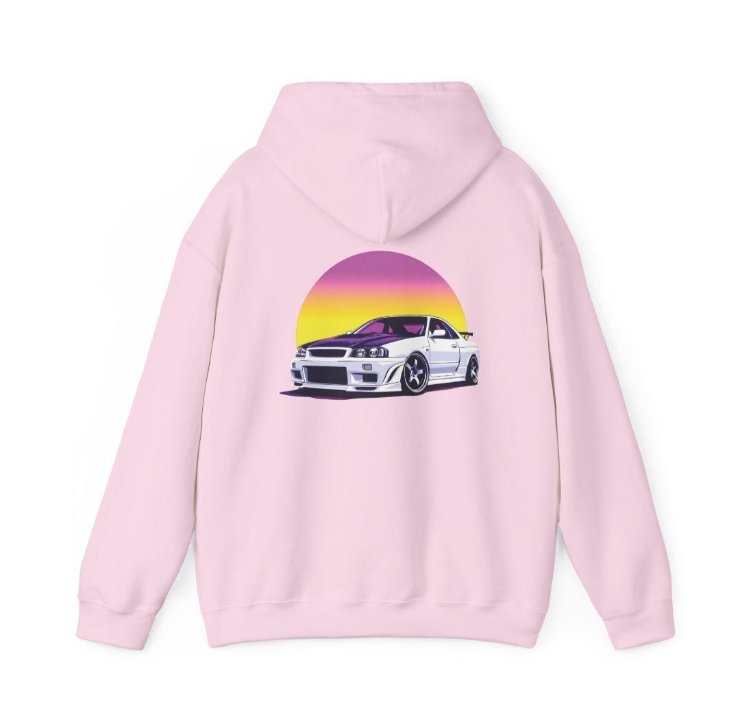 J.Lowton R34 Skyline Anniversary Hoodie